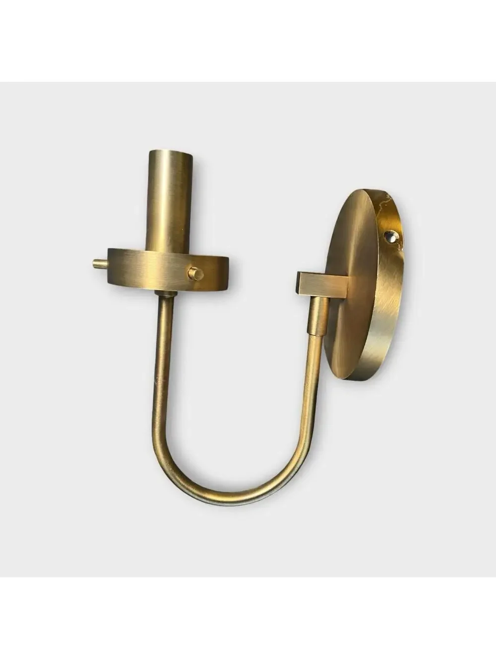 Troy Lighting Maple Wall Sconce B3414-PBR Base Only No Glass Brass